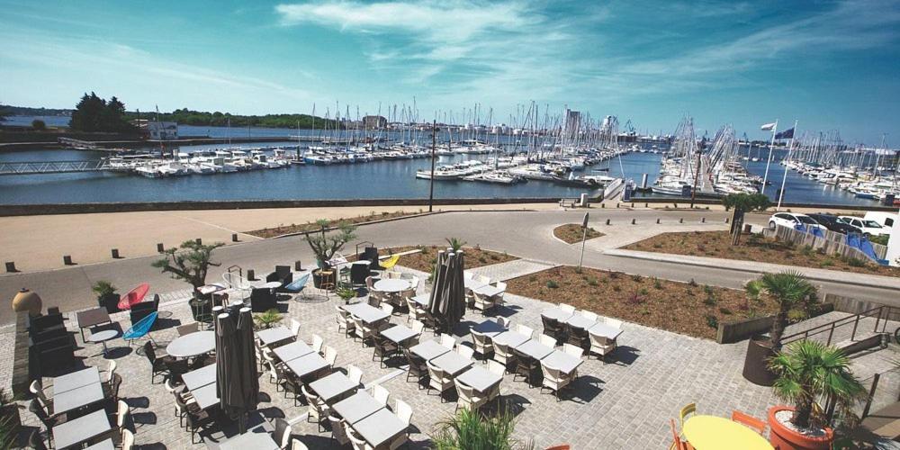 Le Kenav - Studio A 300 M Du Port Locmiquélic Extérieur photo
